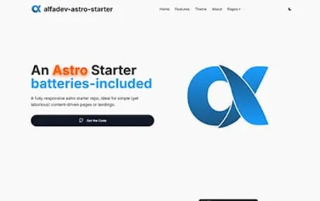 AlfaDev Astro Starter