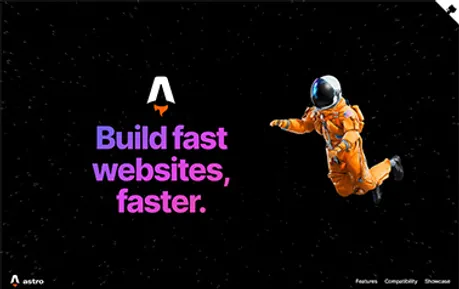 Astro Landing Page