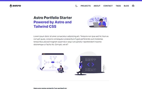 Astro Portfolio Starter