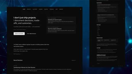 Case - Portfolio Theme for Astro
