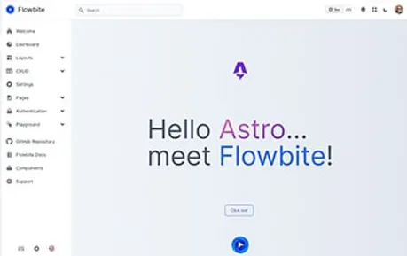 Flowbite Astro