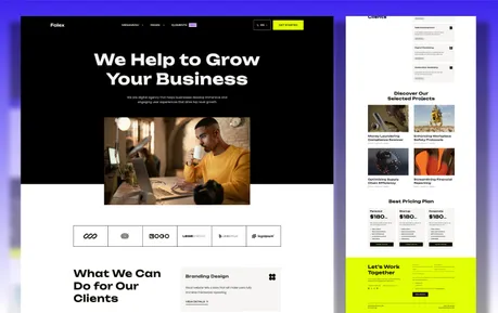 Folex Lite - Free Agency/Startup Astro Js Theme